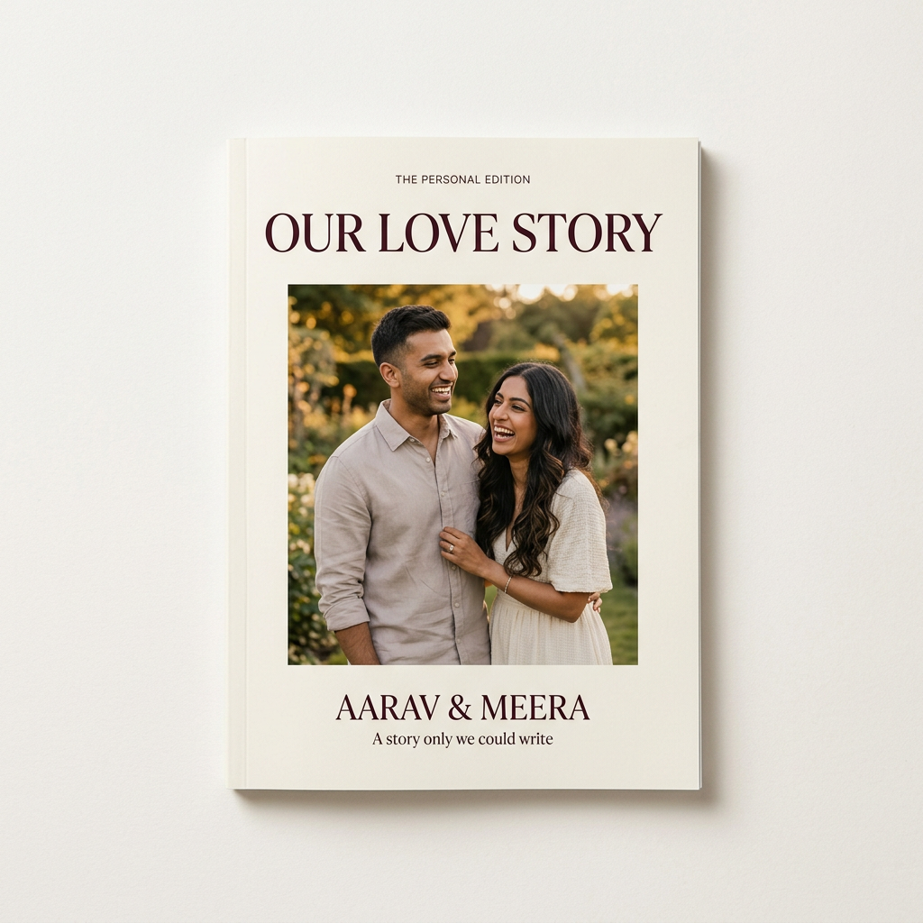 Custom Love Story Magazine
