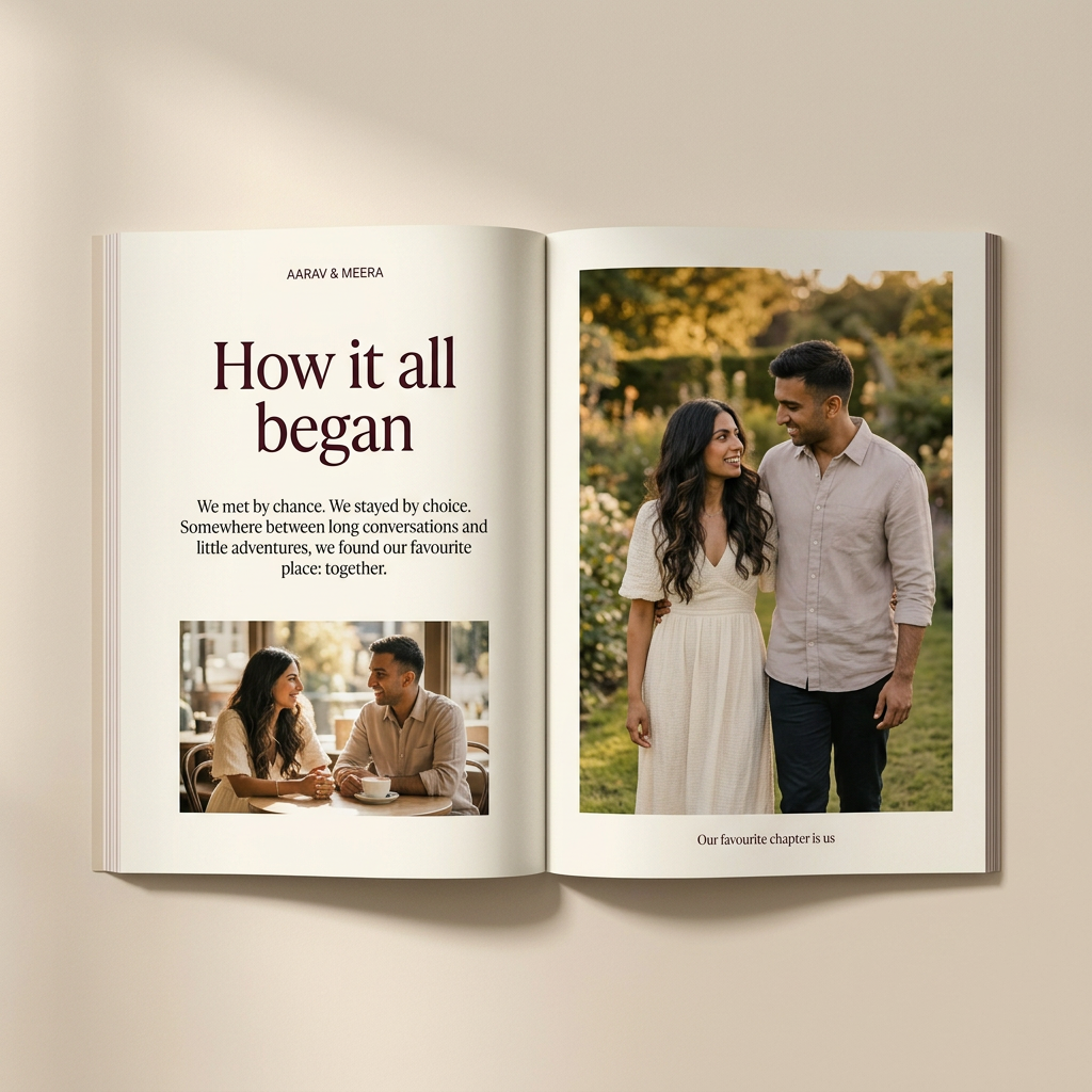 Custom Love Story Magazine
